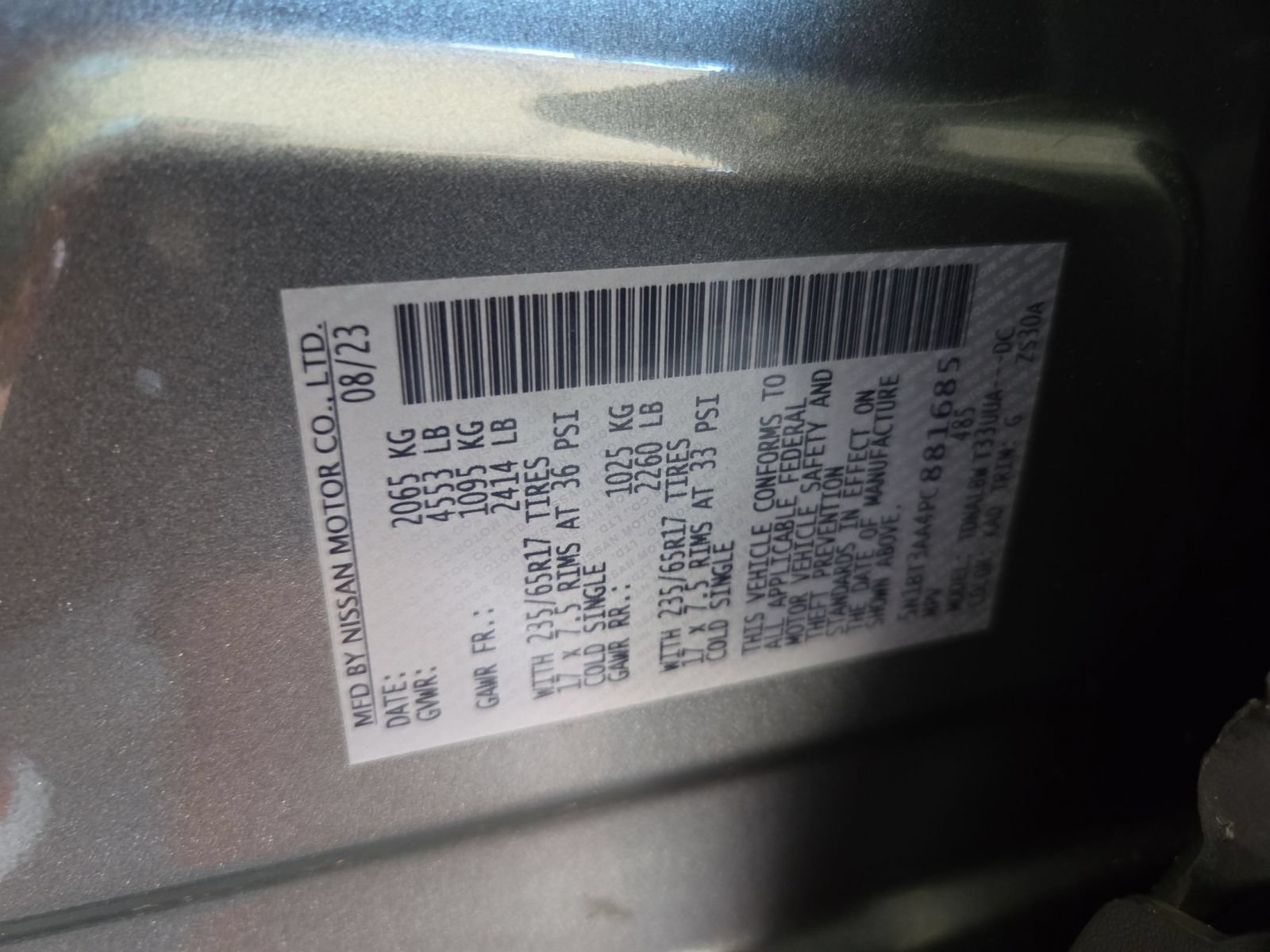 Used 2023 Nissan Rogue S FWD image 31