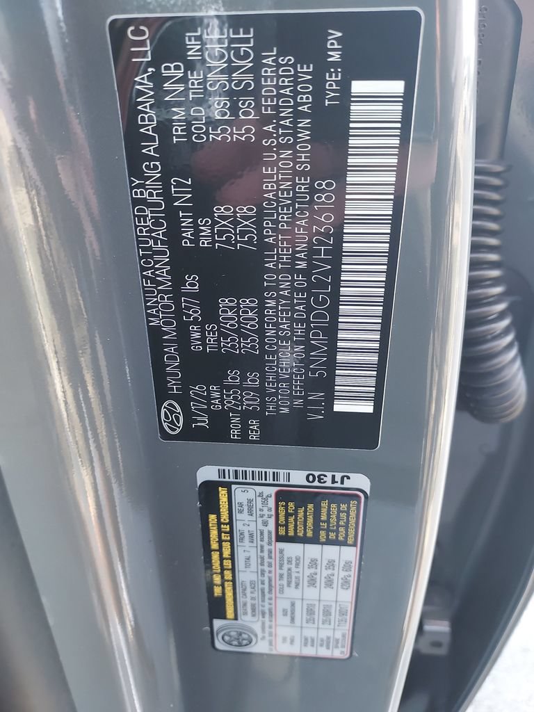 New 2027 Hyundai Santa Fe SE AWD/4WD image 24