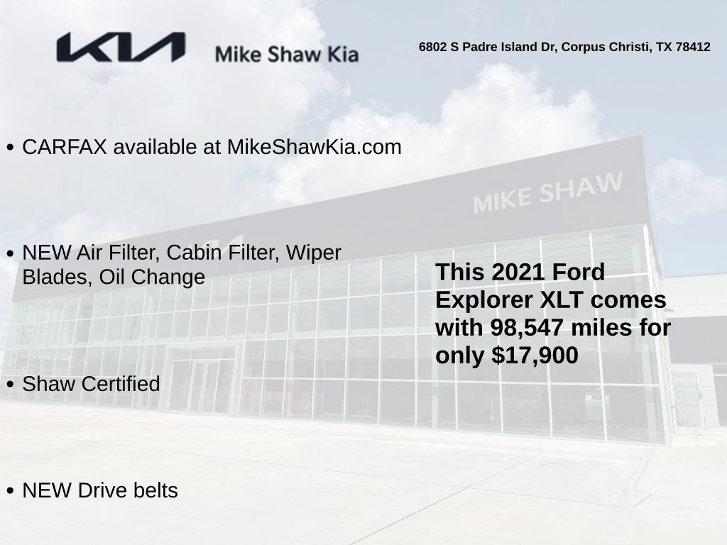 Used 2021 Ford Explorer XLT w/ Equipment Group 202A RWD image 3