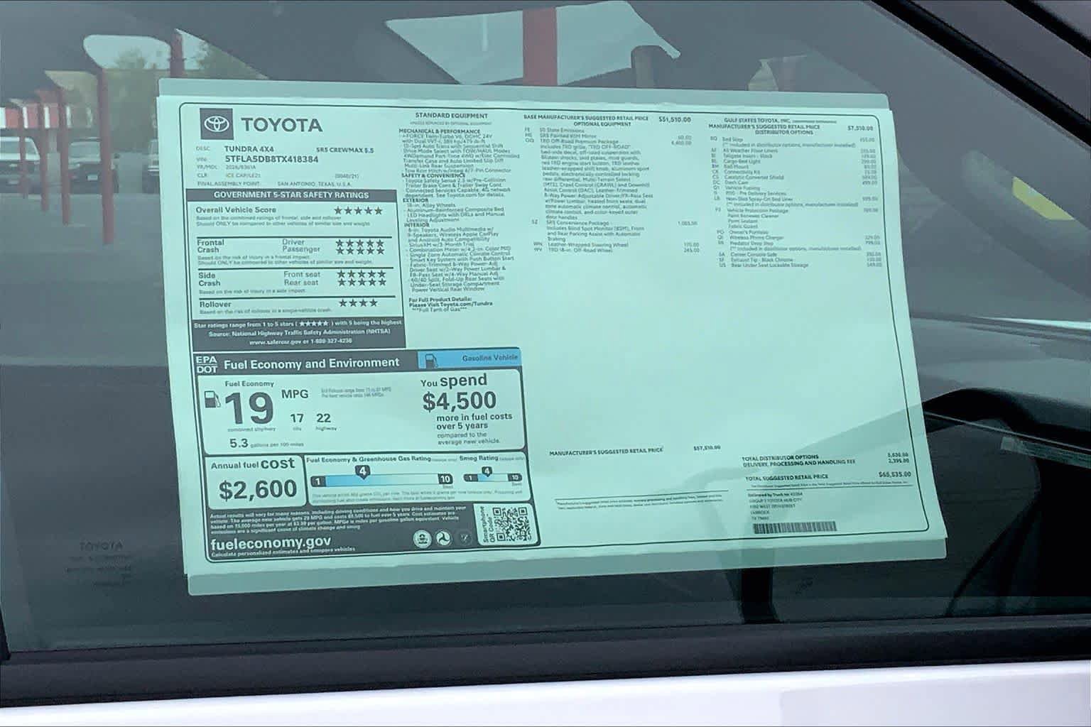 New 2026 Toyota Tundra SR5 AWD/4WD image 22