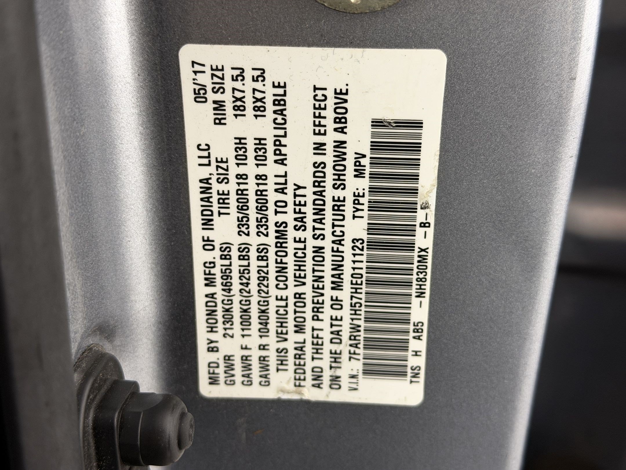 Used 2017 Honda CR-V EX image 25