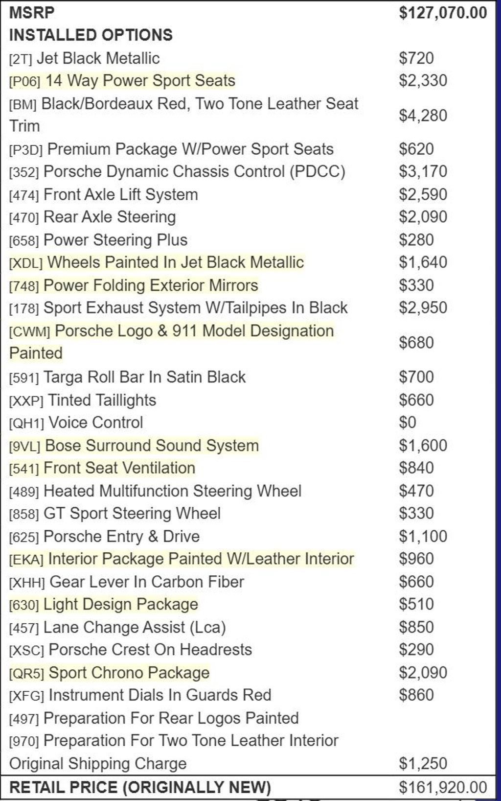 Used 2019 Porsche 911 Targa 4S image 18