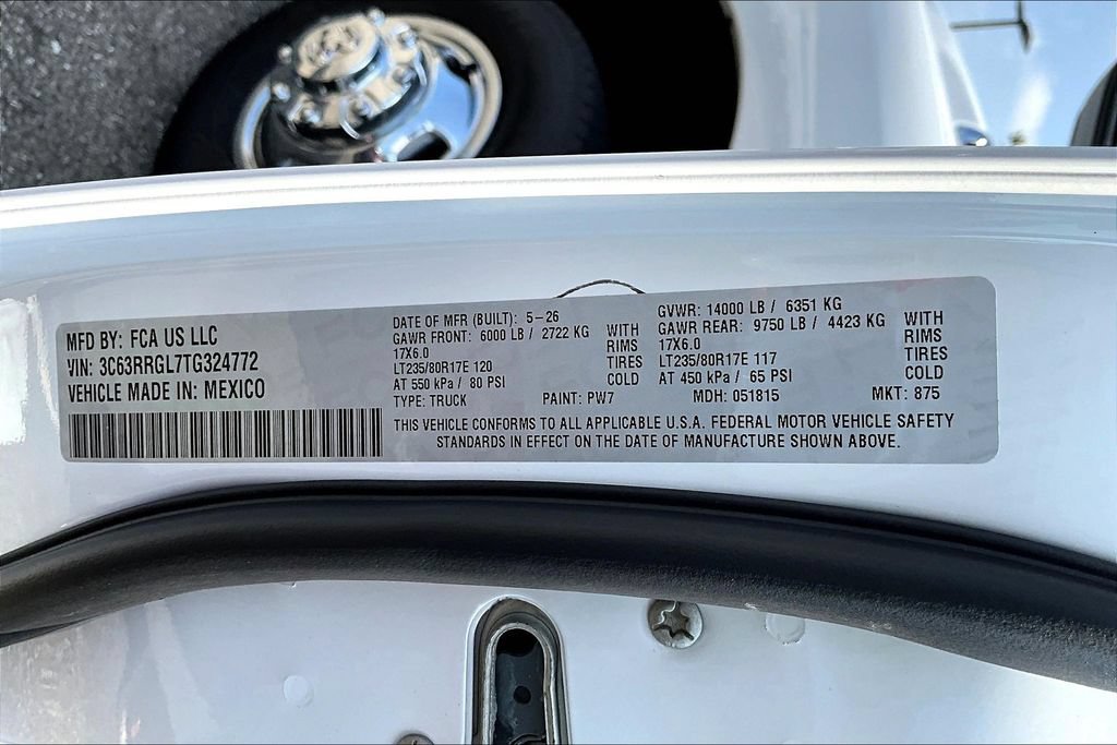 New 2026 RAM 3500 Tradesman AWD/4WD image 14
