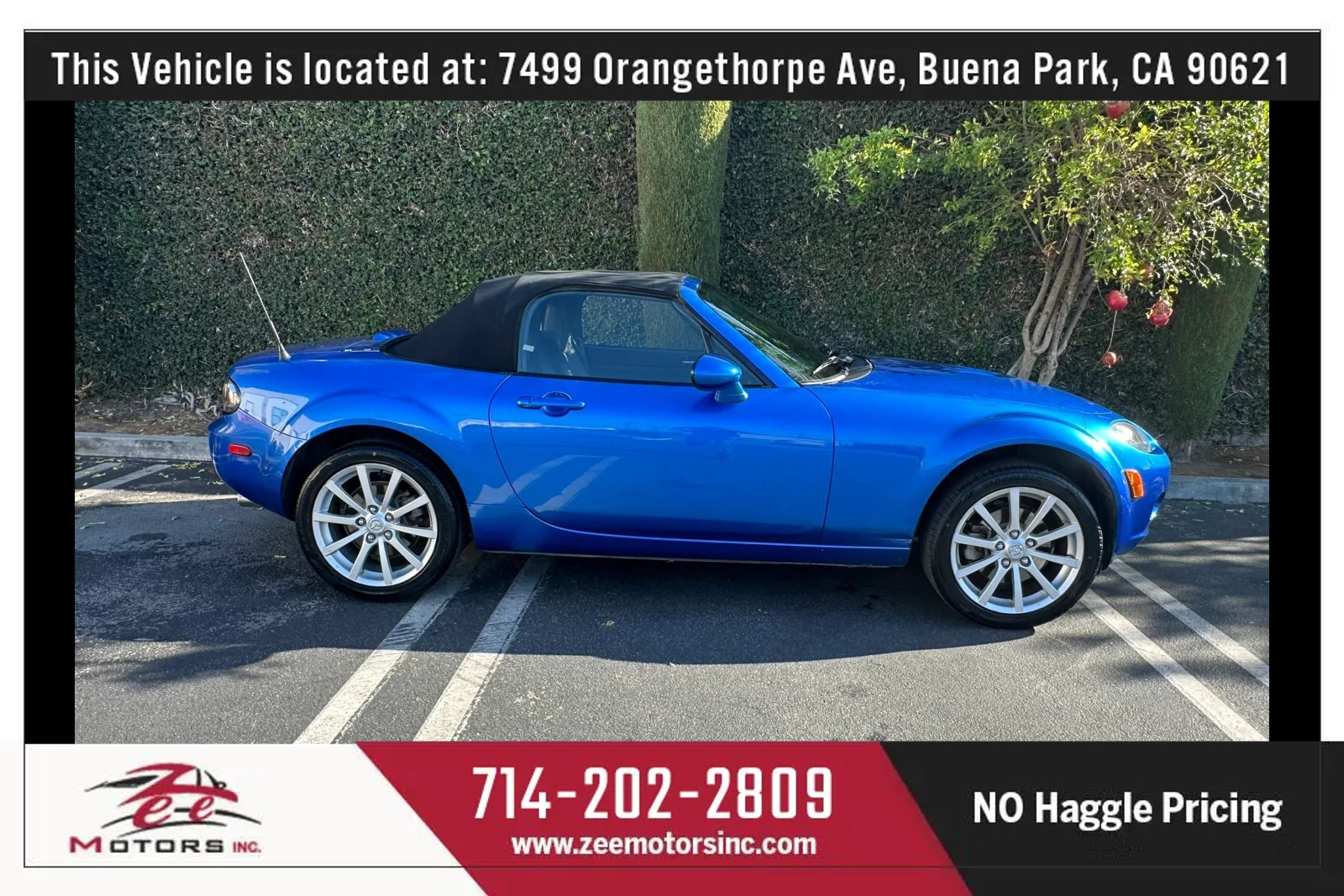 Used 2006 MAZDA MX-5 Miata Grand Touring w/ Premium Pkg RWD image 6