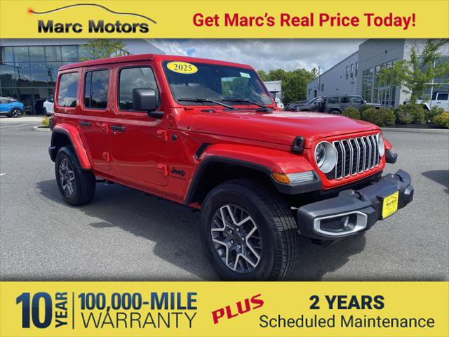 Certified 2025 Jeep Wrangler Unlimited Sahara AWD/4WD image 1