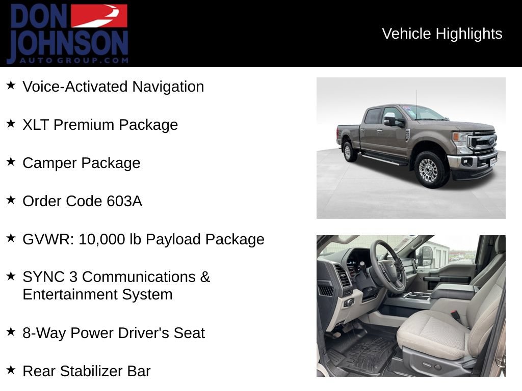 Used 2022 Ford F250 XLT w/ XLT Premium Package AWD/4WD image 6
