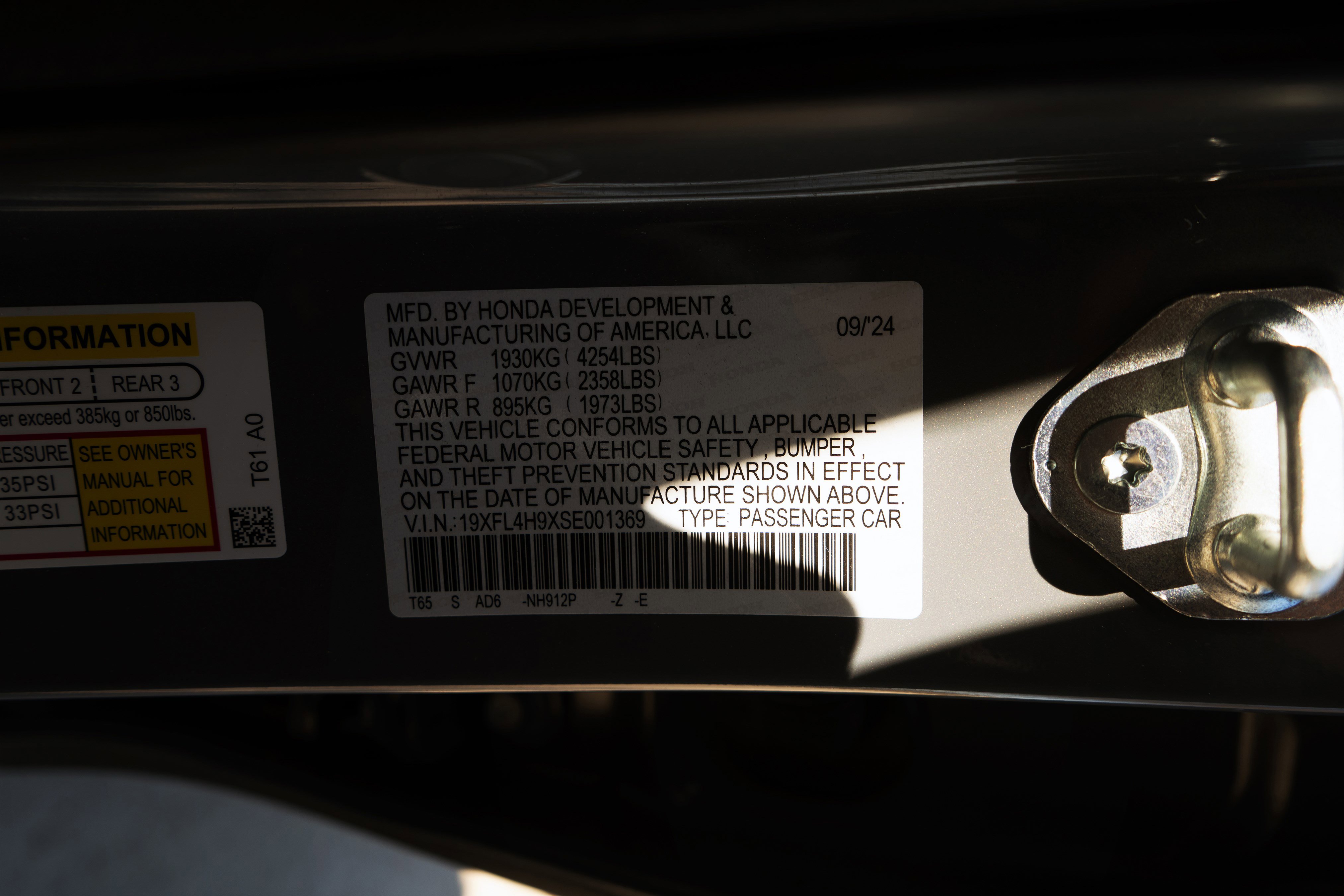 Used 2025 Honda Civic Sport Touring image 46