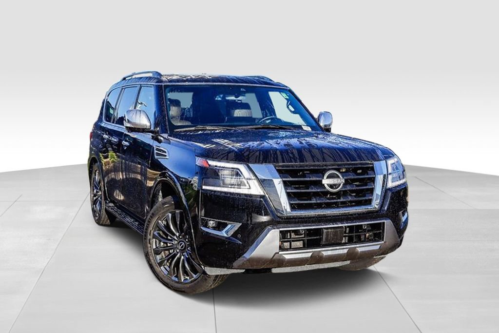 Used 2023 Nissan Armada Platinum w/ Captain's Chairs Package video 2