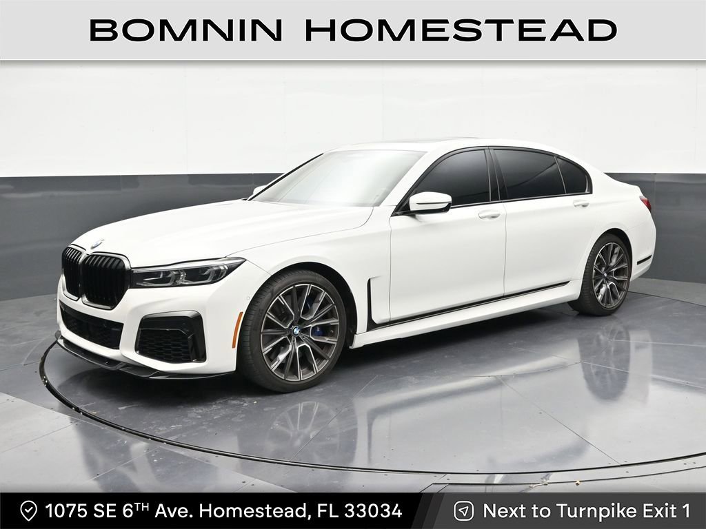 Used 2021 BMW 750i xDrive w/ M Sport Package image 1