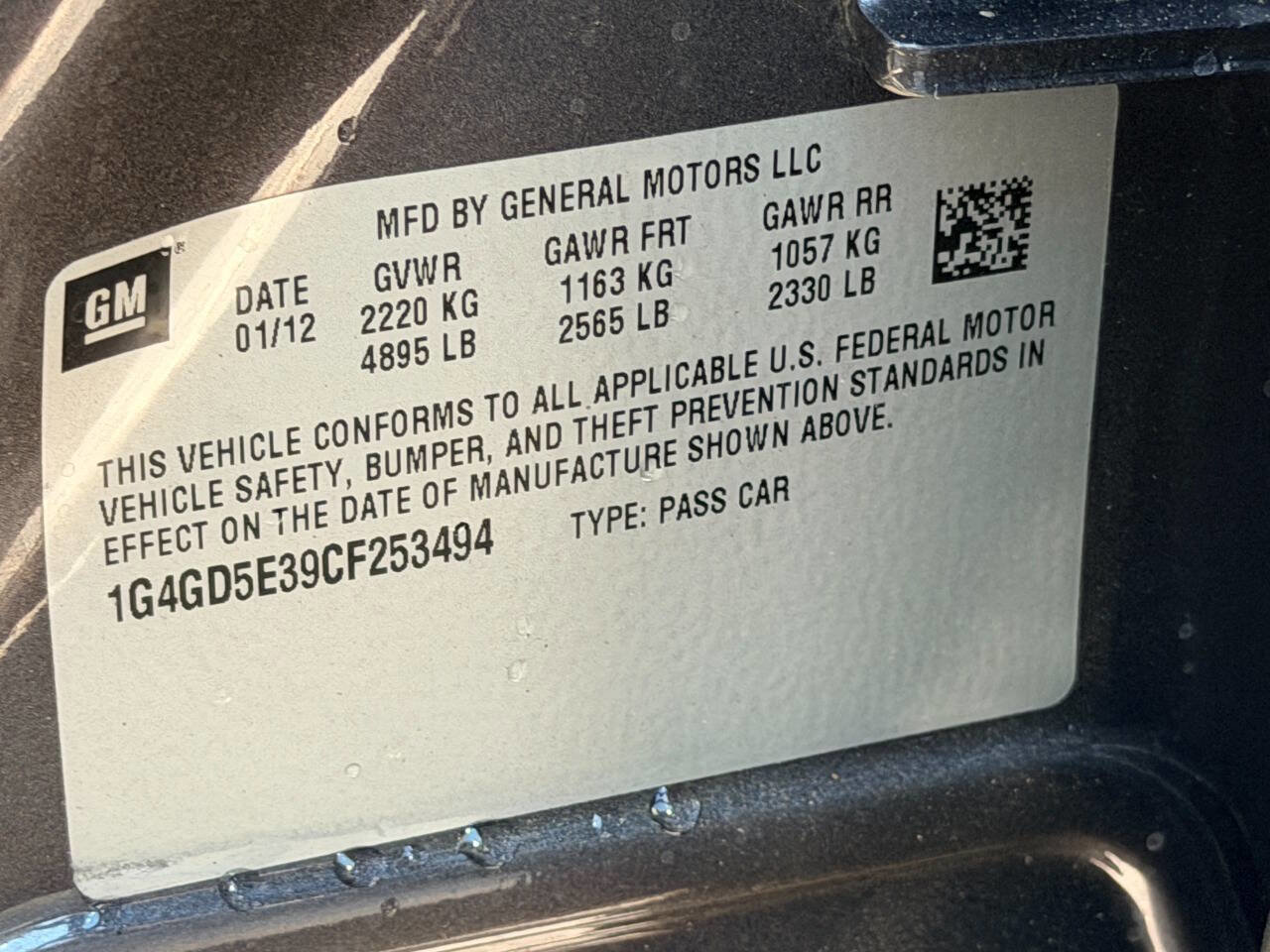 Used 2012 Buick LaCrosse Premium image 49