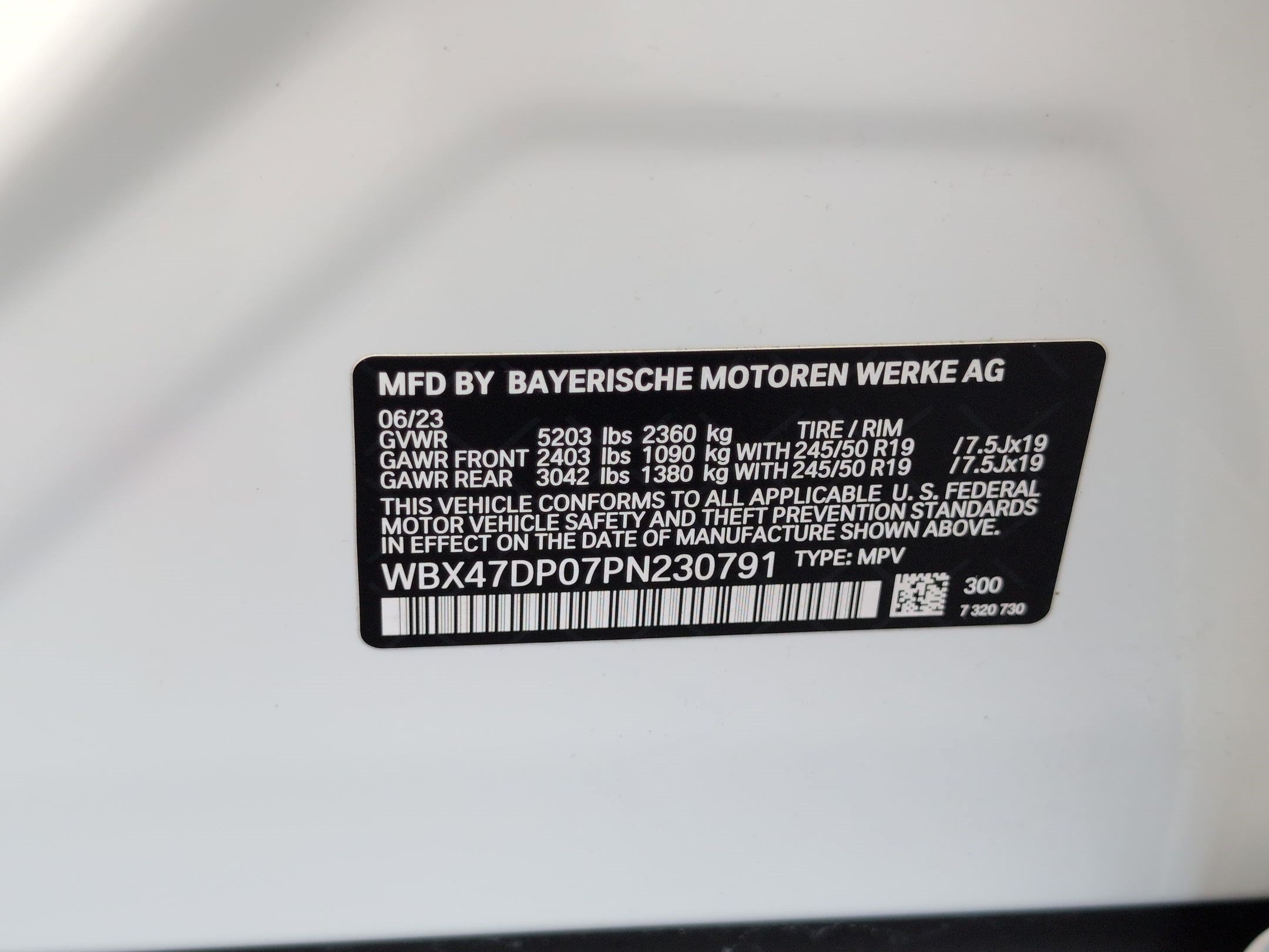 Certified 2023 BMW X3 sDrive30i w/ Premium Package w/ZPA RWD image 35