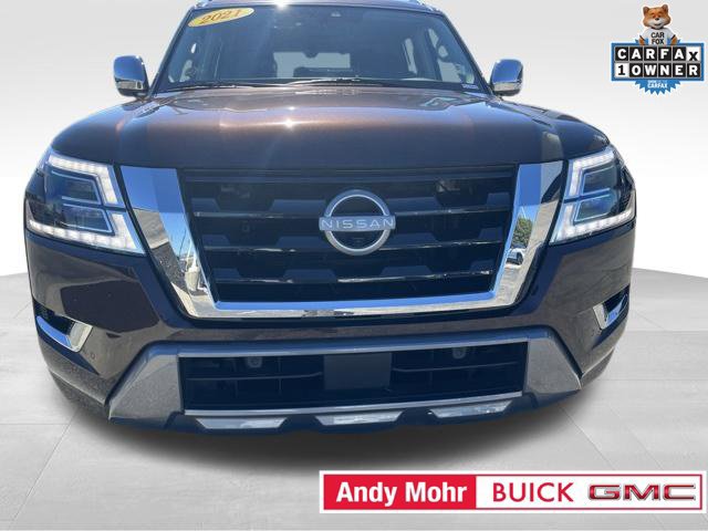 Used 2021 Nissan Armada Platinum w/ Captain's Chairs Package AWD/4WD image 4