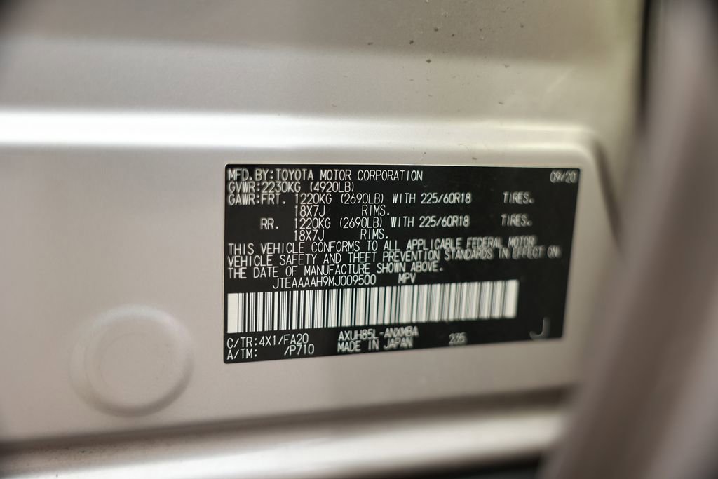 Used 2021 Toyota Venza LE w/ Carpet Mat Package (TMS) image 37