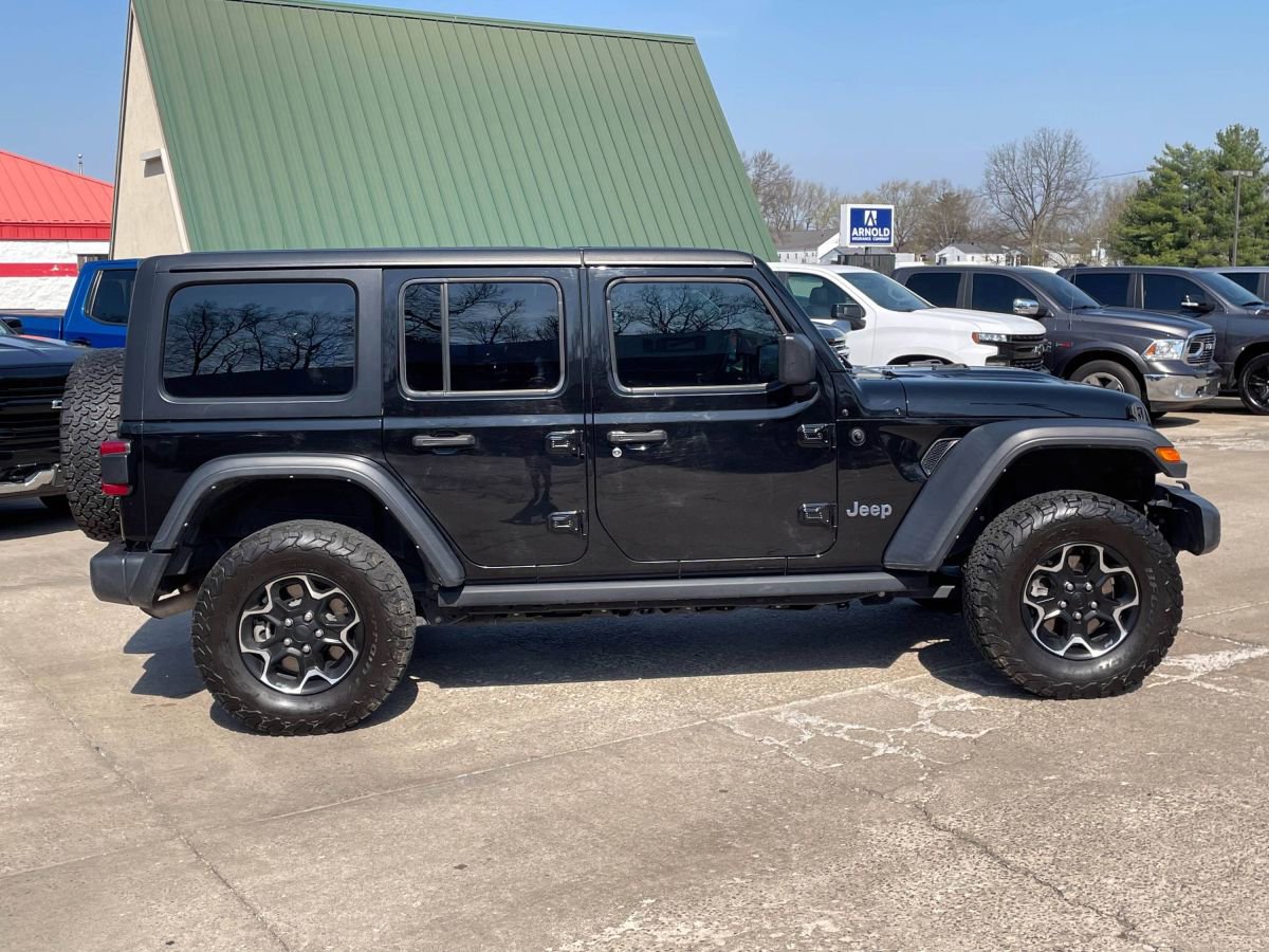 Used 2021 Jeep Wrangler Unlimited Rubicon 4xe w/ Safety Group AWD/4WD image 4