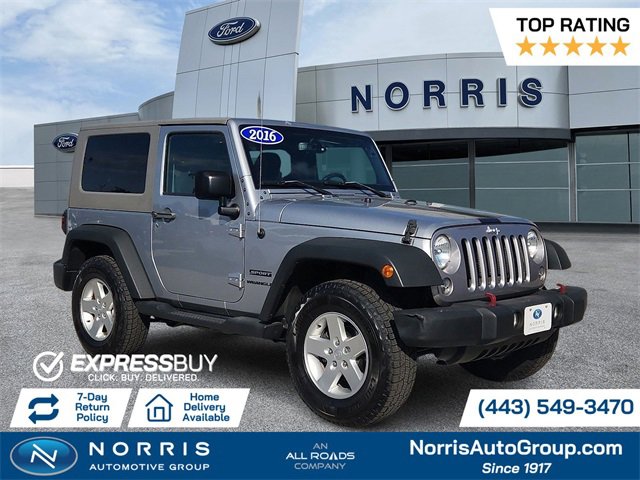 Used 2016 Jeep Wrangler Sport w/ Quick Order Package 24S