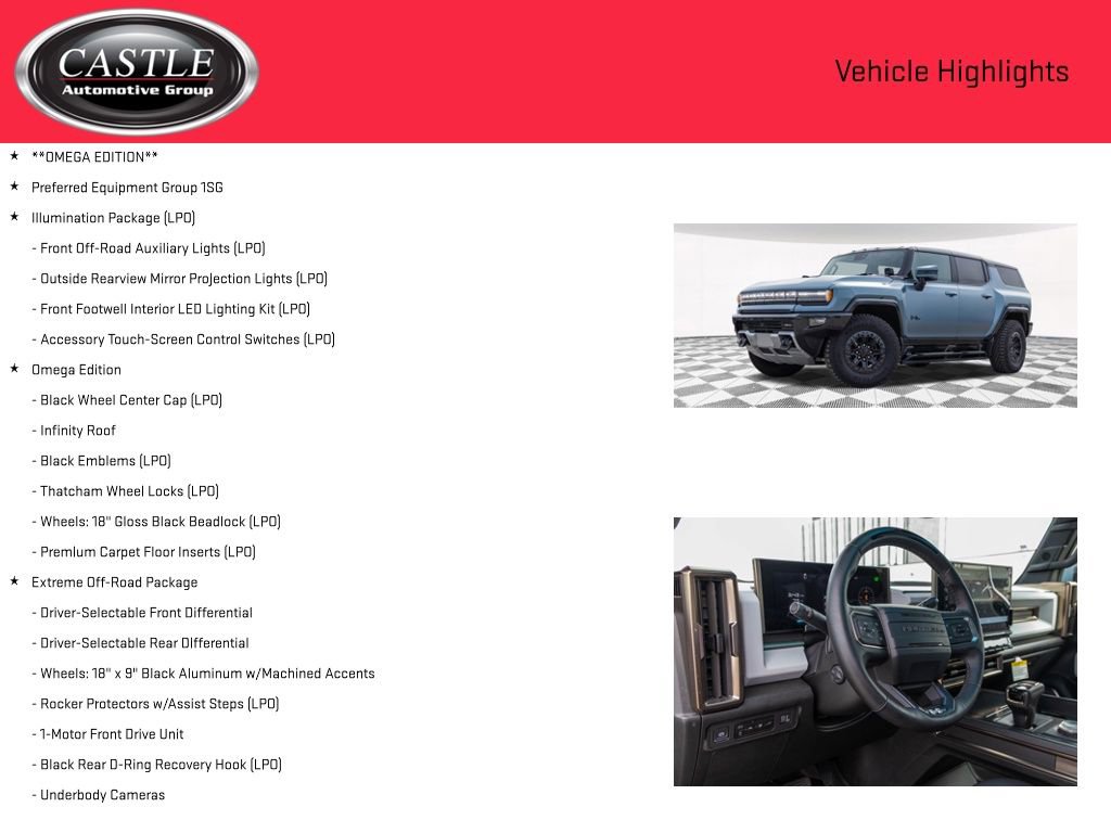 Used 2024 GMC Hummer EV 3X w/ Omega Edition image 3