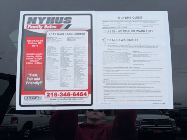 Used 2019 RAM 1500 Limited AWD/4WD image 55