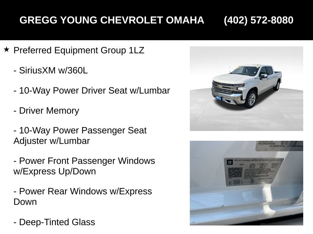 Used 2020 Chevrolet Silverado 1500 LTZ AWD/4WD image 7