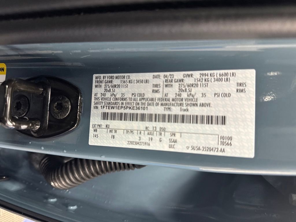 Certified 2023 Ford F150 XLT w/ Equipment Group 302A High AWD/4WD image 35