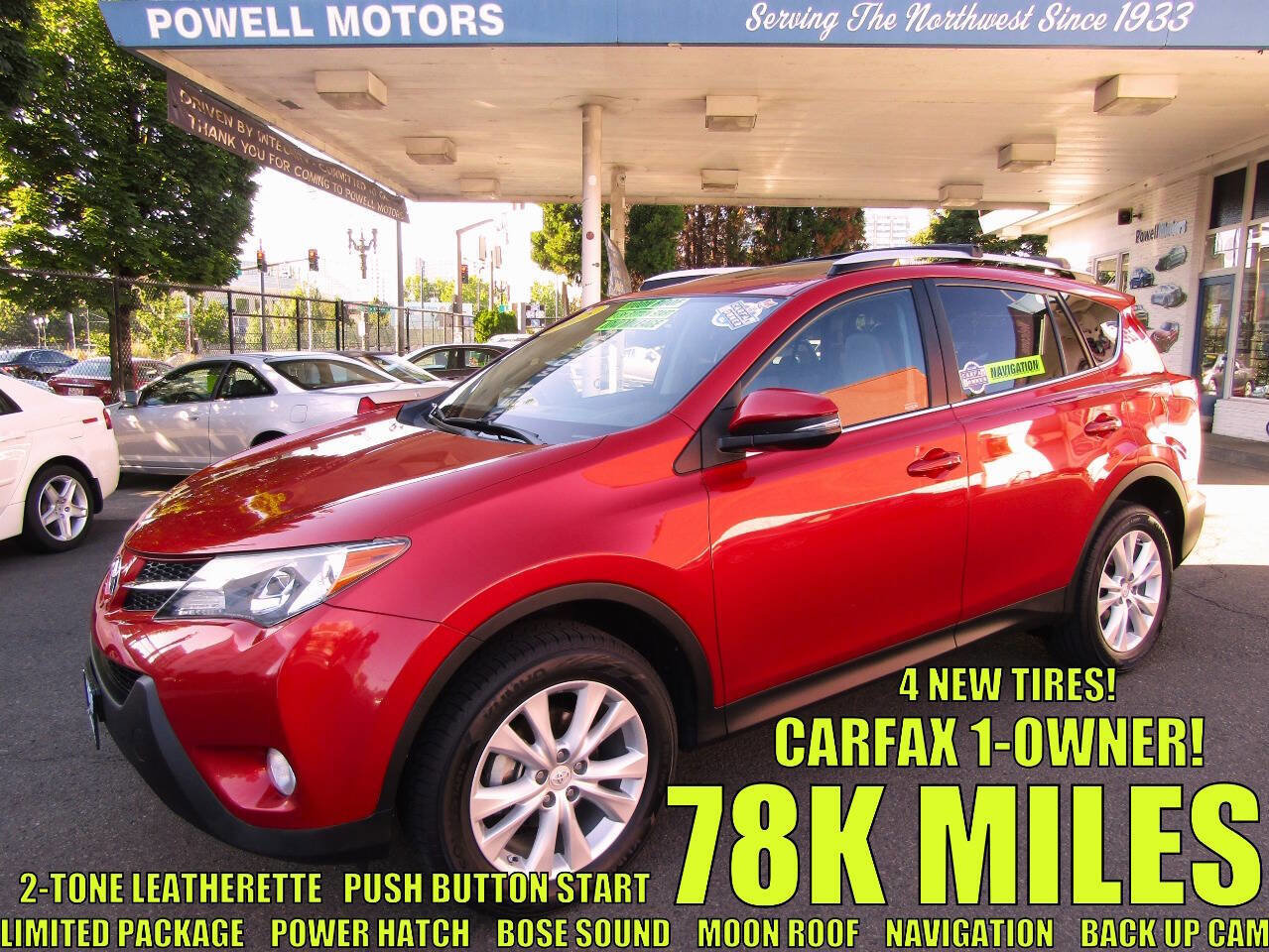 Used 2015 Toyota RAV4 Limited image 2