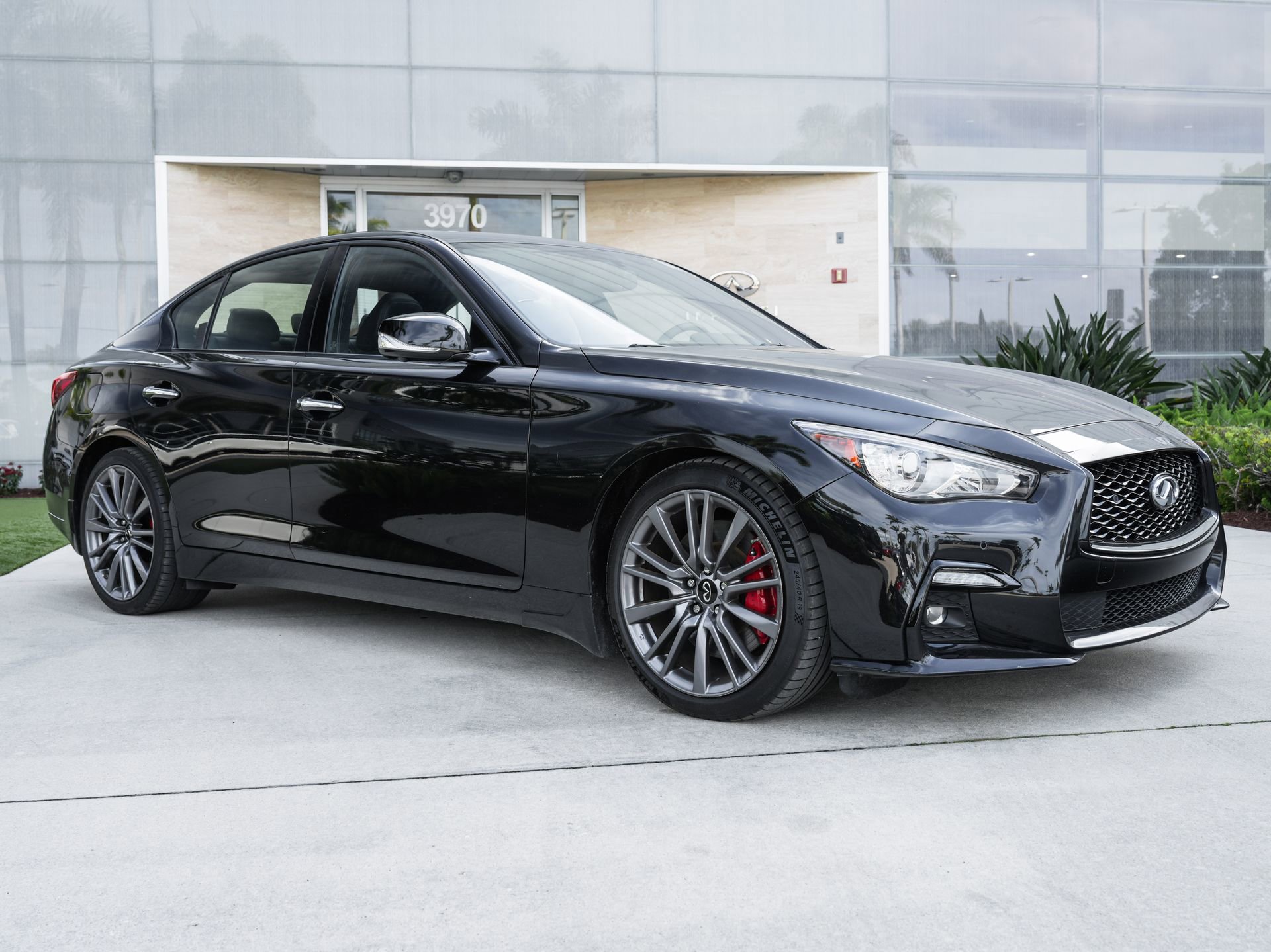 Used 2023 INFINITI Q50 Red Sport 400 RWD image 4