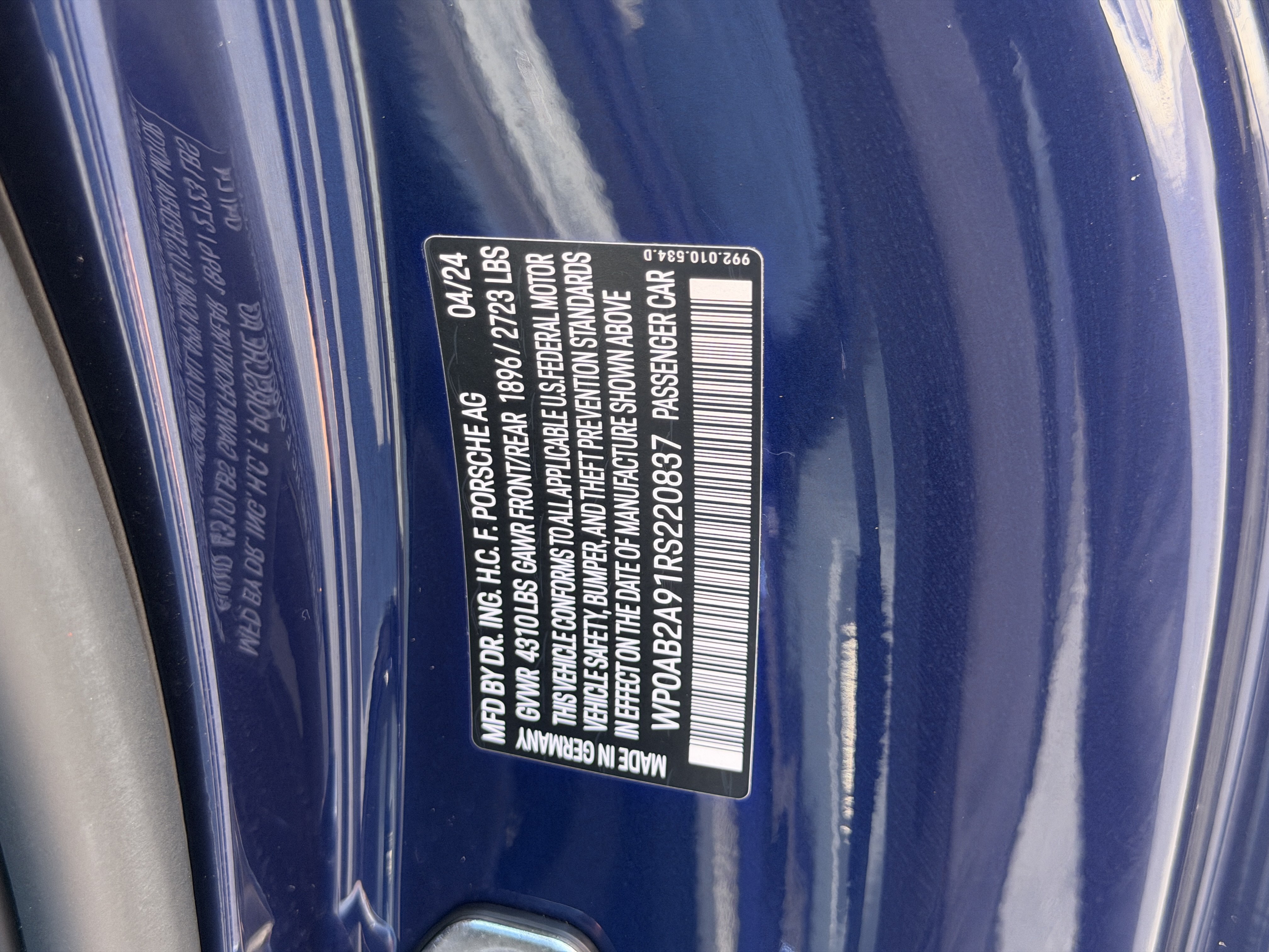 Certified 2024 Porsche 911 Carrera S RWD image 35