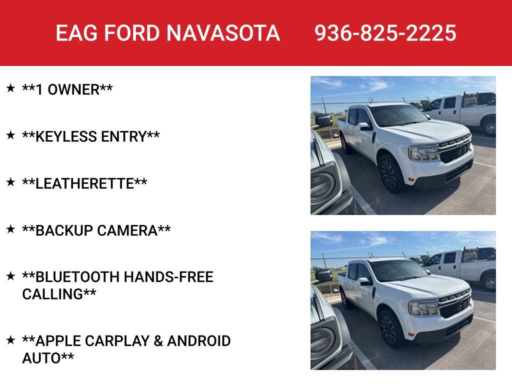 Used 2022 Ford Maverick Lariat FWD image 2