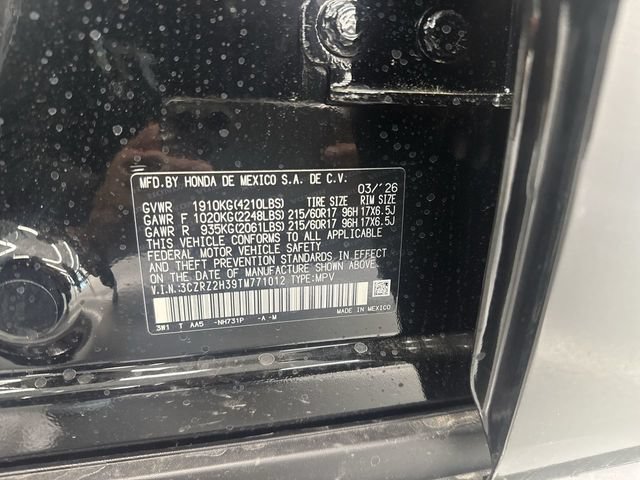 New 2026 Honda HR-V LX image 34