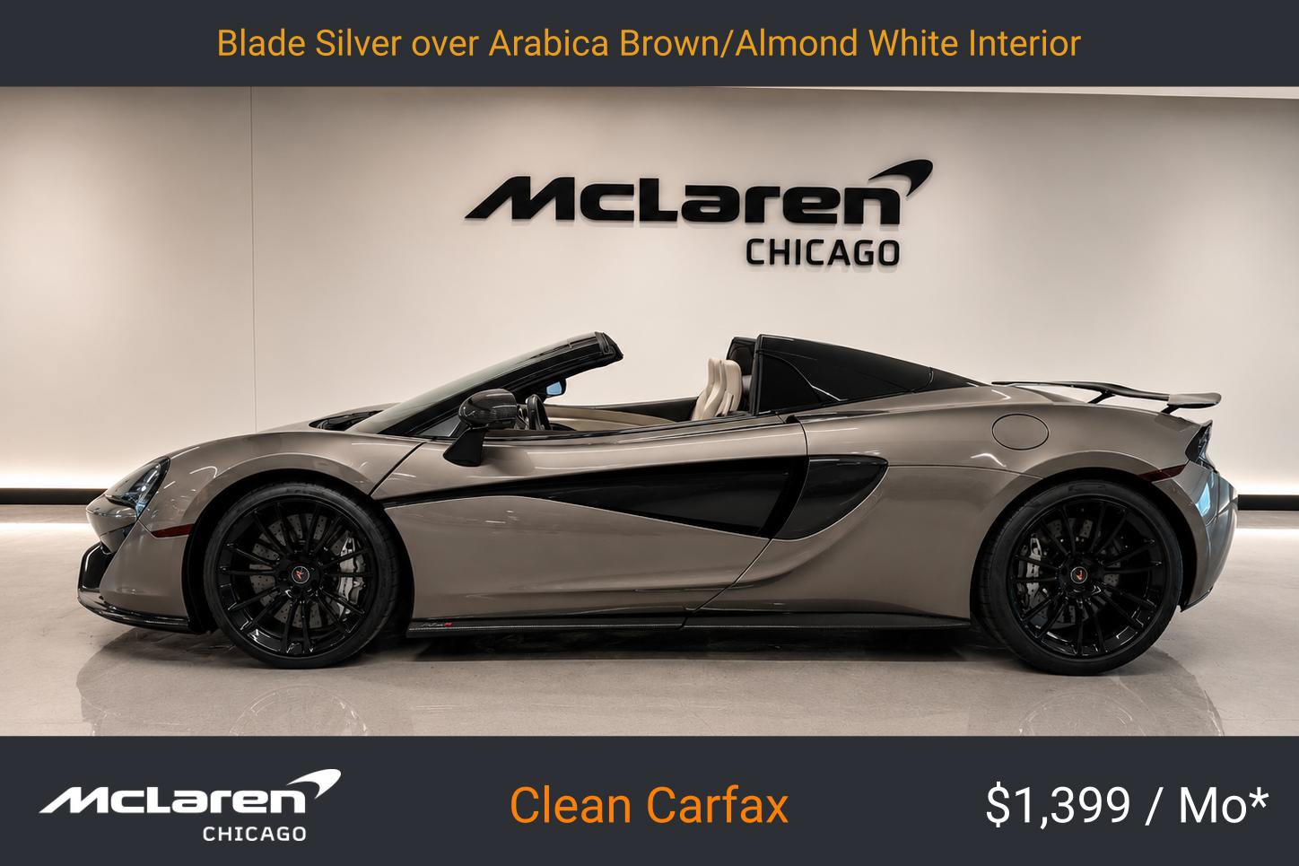 Used 2018 McLaren 570S Spider RWD image 1