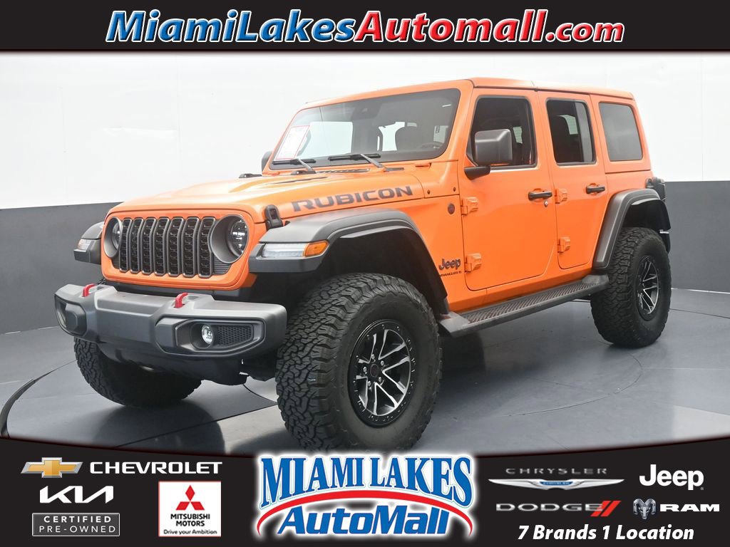 Used 2025 Jeep Wrangler Unlimited Rubicon w/ XTREMEE 35" Tire Package