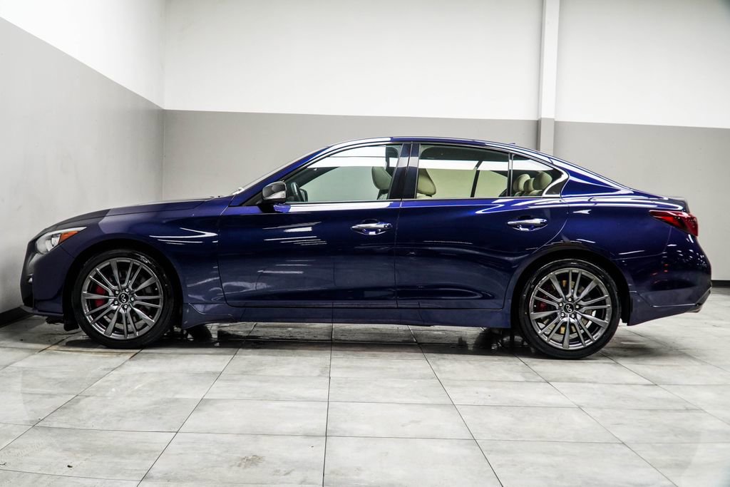 Used 2022 INFINITI Q50 Red Sport 400 image 8
