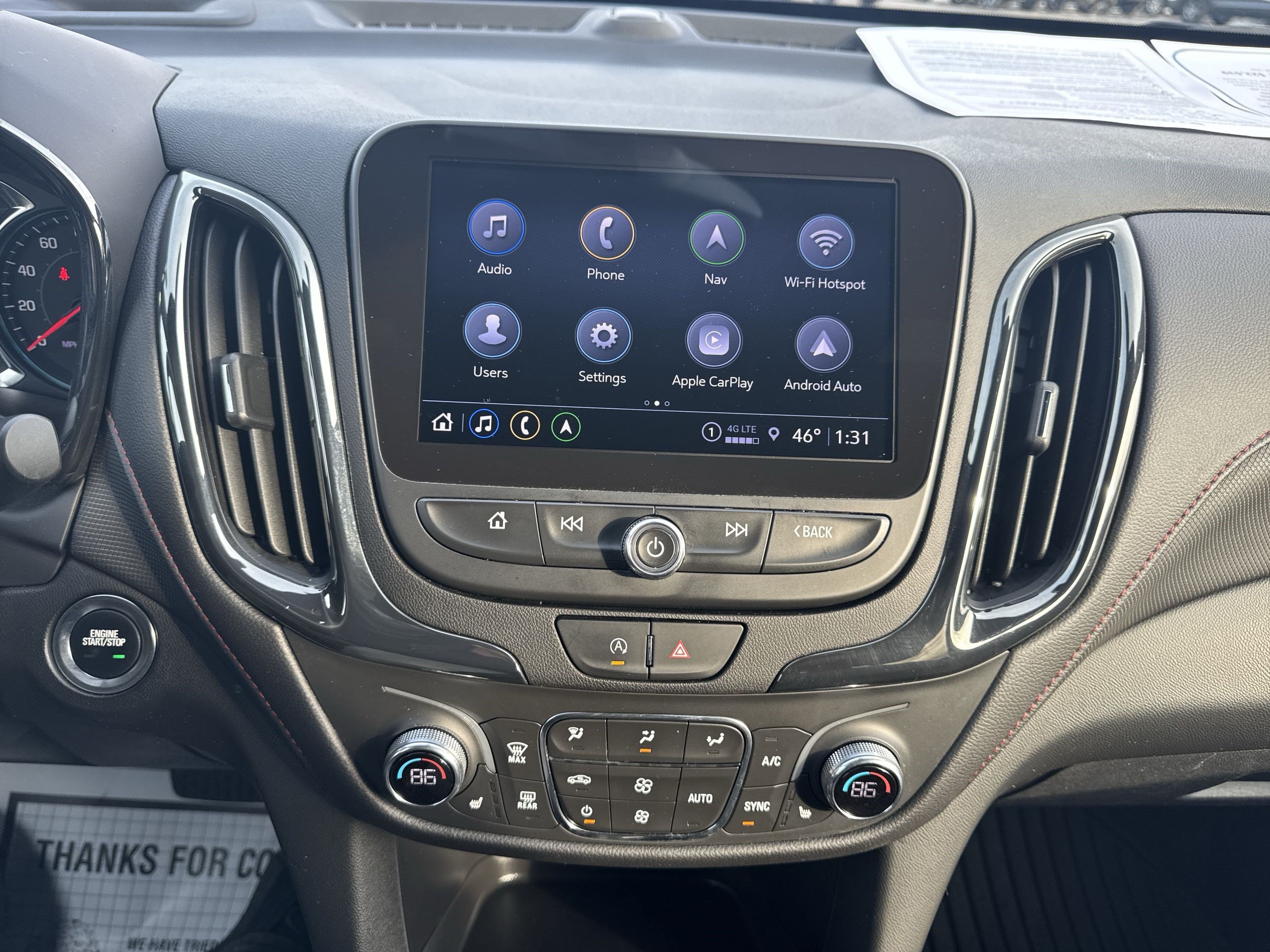 Used 2022 Chevrolet Equinox RS w/ Infotainment Package AWD/4WD image 24