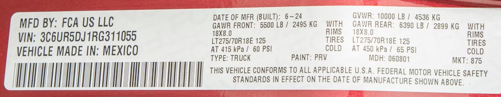 Used 2024 RAM 2500 Big Horn image 33