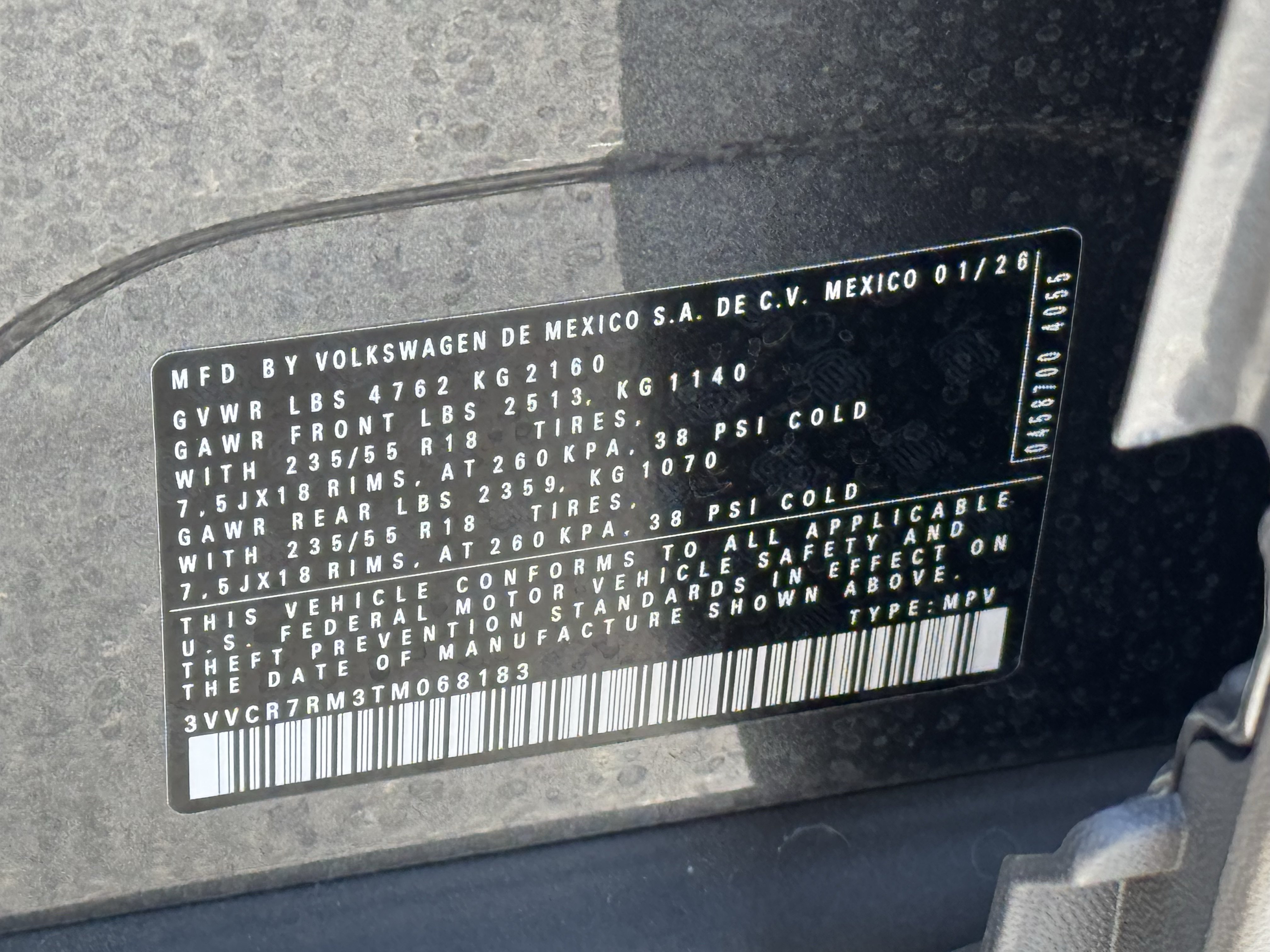 Used 2026 Volkswagen Tiguan S FWD image 33
