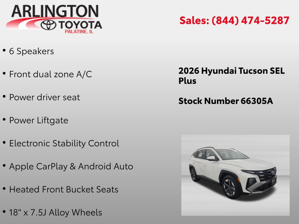 Used 2026 Hyundai Tucson SEL Plus FWD image 2