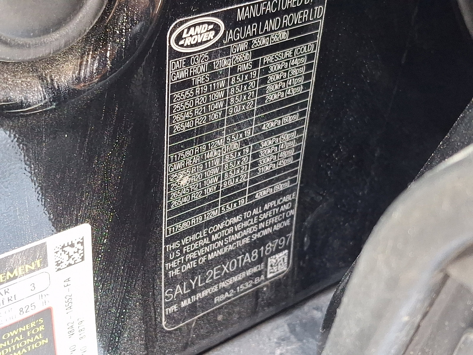 Used 2026 Land Rover Range Rover Velar Dynamic SE image 26