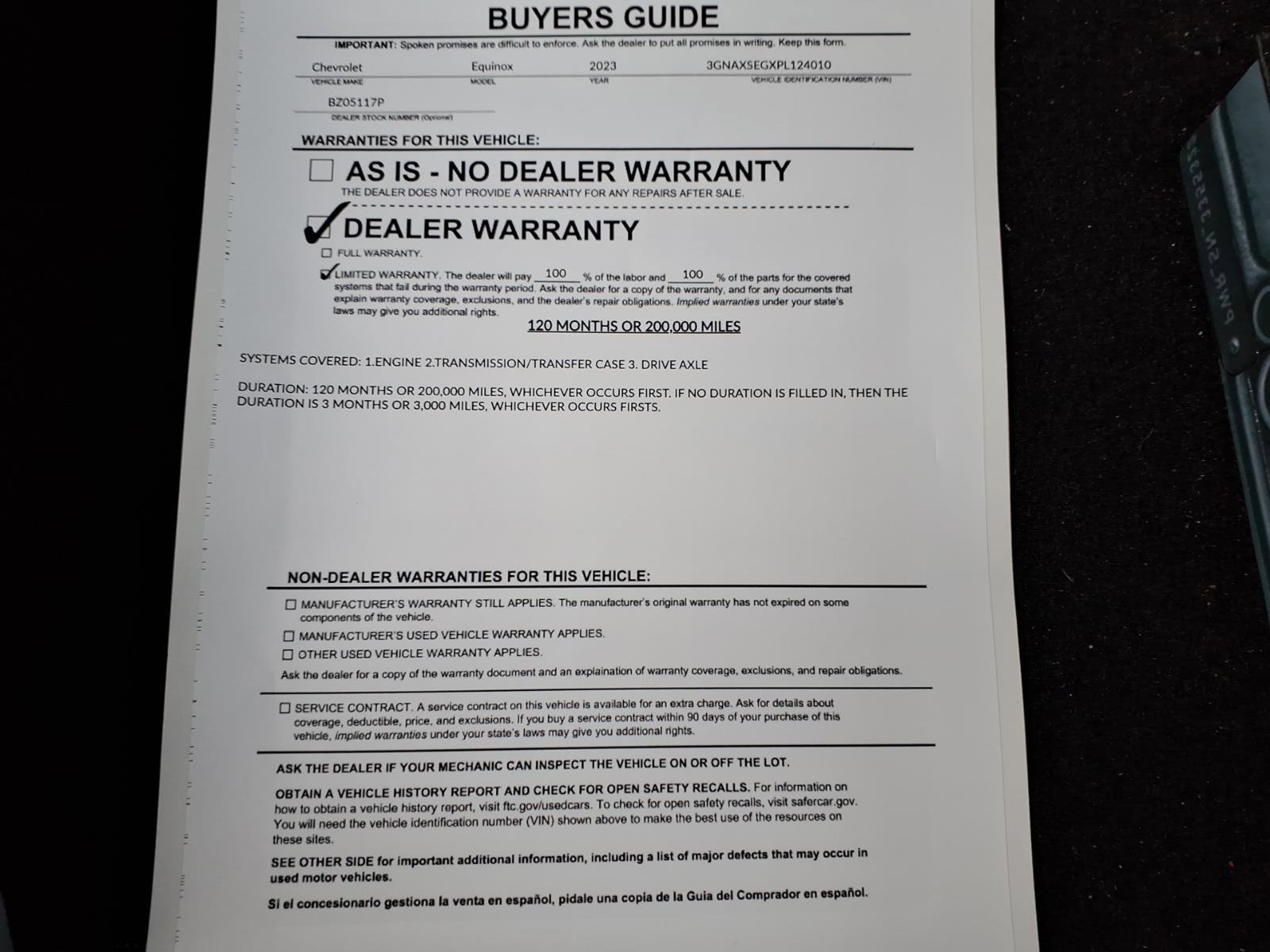 Used 2023 Chevrolet Equinox LS image 37