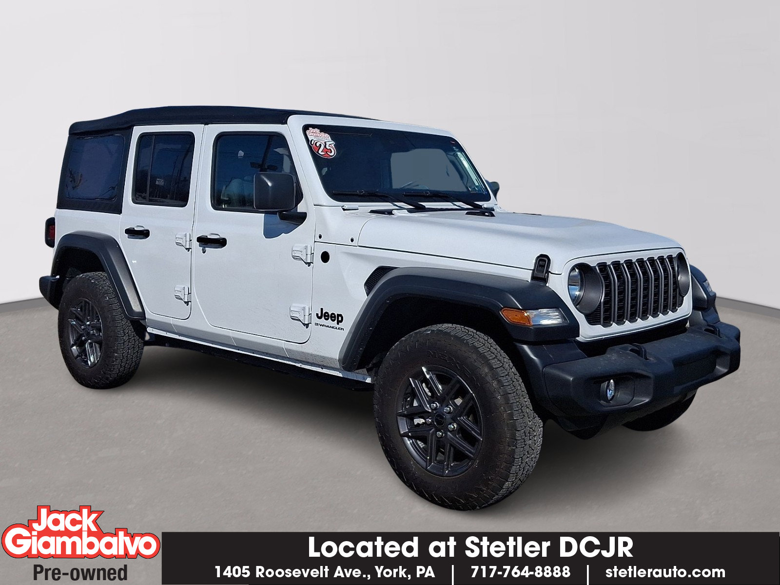 Used 2025 Jeep Wrangler Unlimited Sport