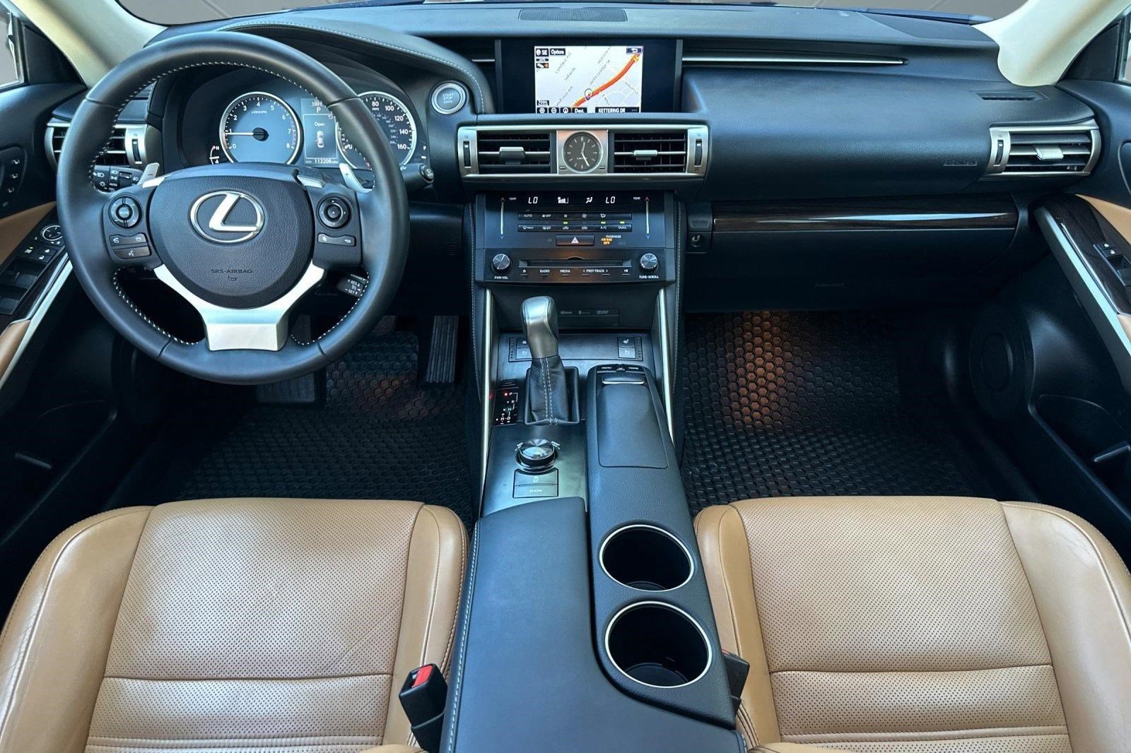 Used 2014 Lexus IS 350 w/ Luxury Package w/Brown Wood image 15