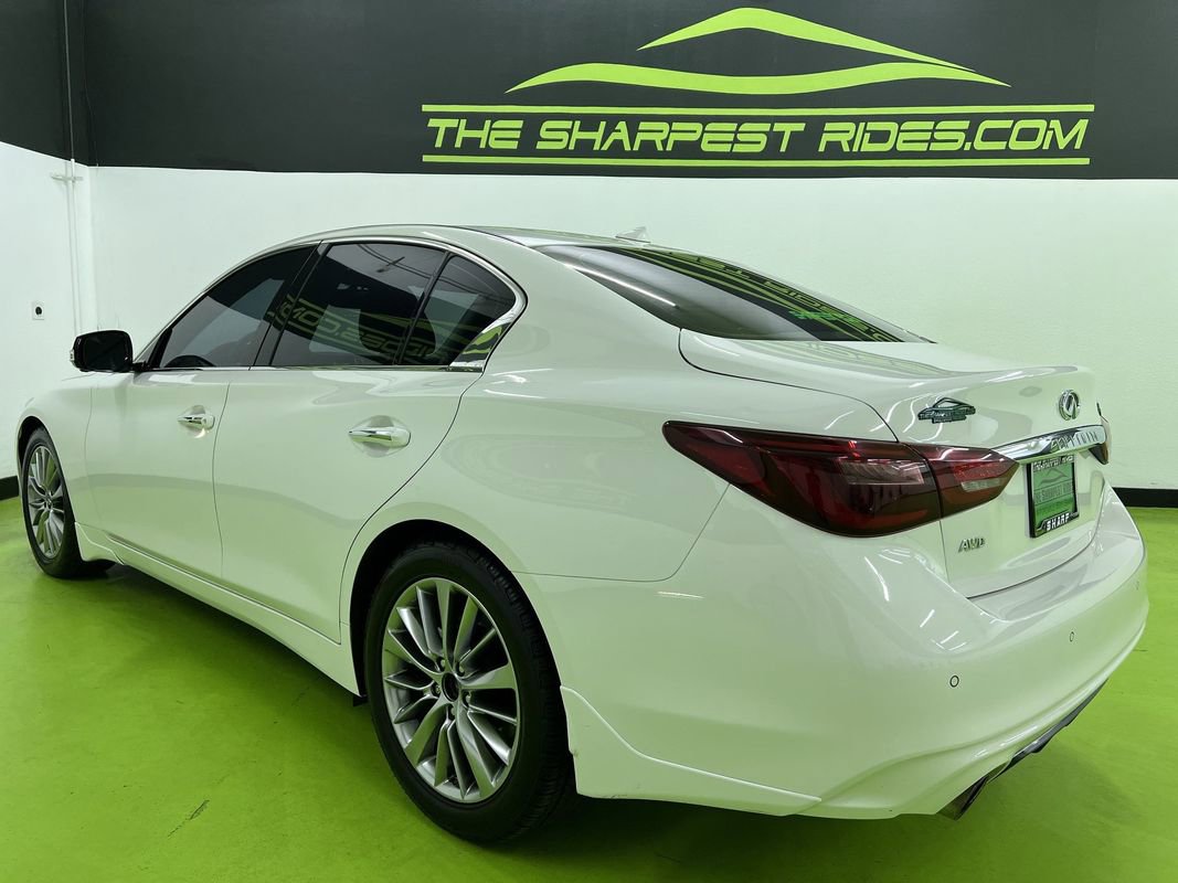Used 2022 INFINITI Q50 Luxe w/ Cargo Package AWD/4WD image 7