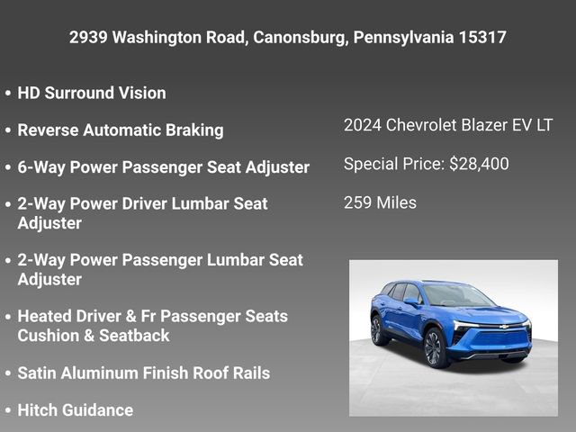 Certified 2024 Chevrolet Blazer EV LT image 30