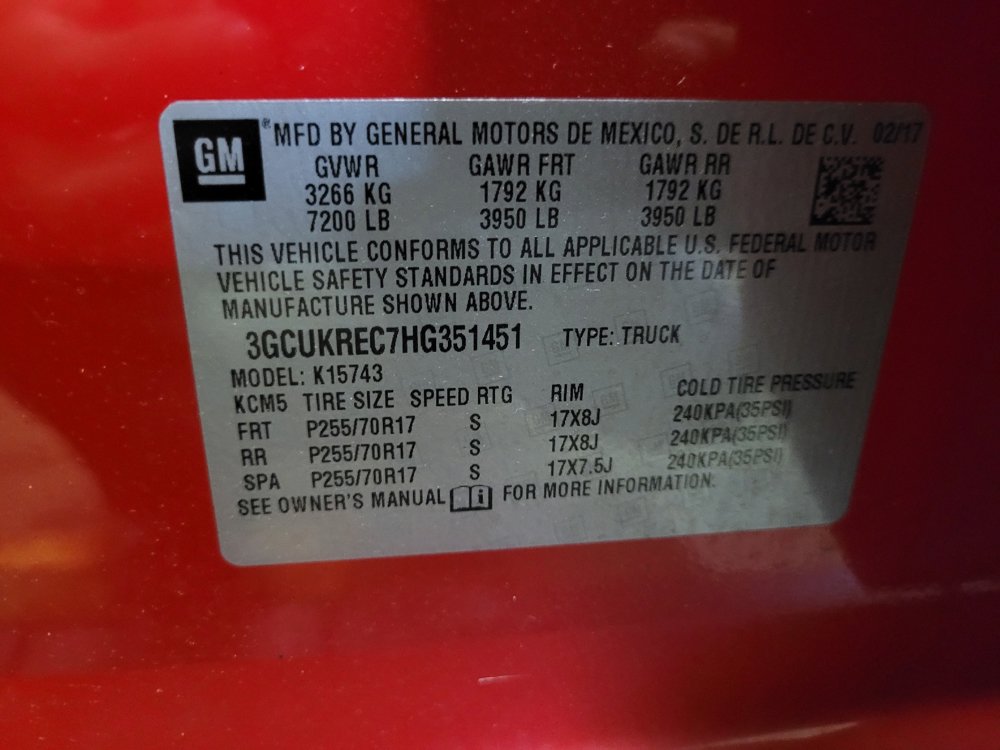 Used 2017 Chevrolet Silverado 1500 LT AWD/4WD image 33
