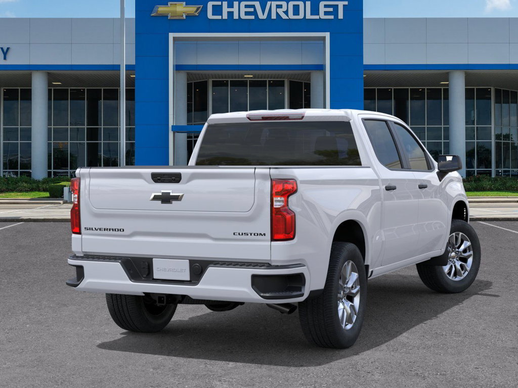 New 2026 Chevrolet Silverado 1500 Custom w/ LPO, Dark Essentials Package RWD image 4