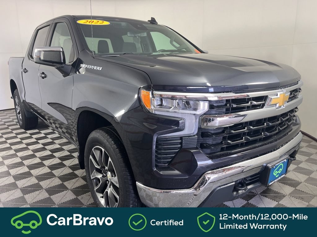 Certified 2022 Chevrolet Silverado 1500 LT