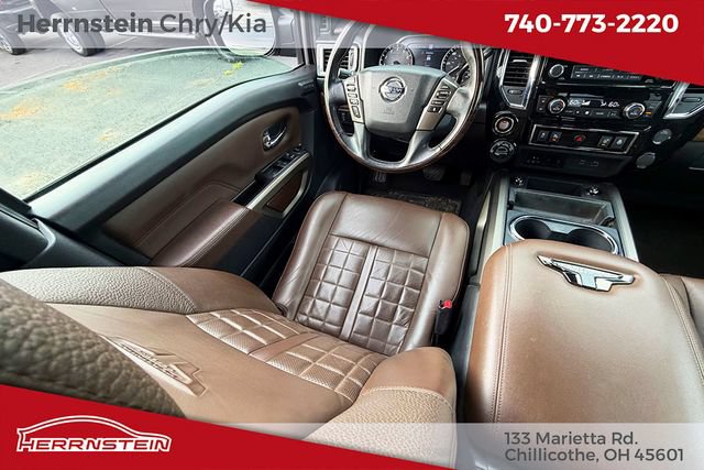 Used 2021 Nissan Titan Platinum Reserve w/ Off Road Protection Package AWD/4WD image 12