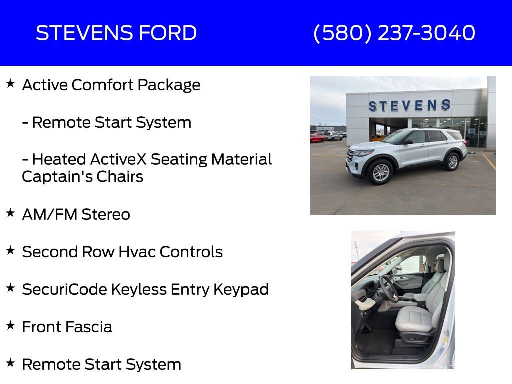 New 2026 Ford Explorer Active w/ Active Comfort Package image 12