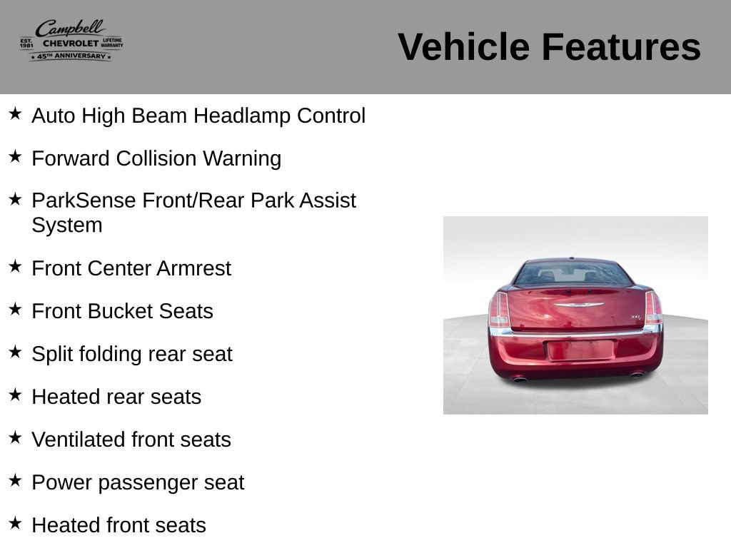 Used 2013 Chrysler 300 C w/ Light Group RWD image 21