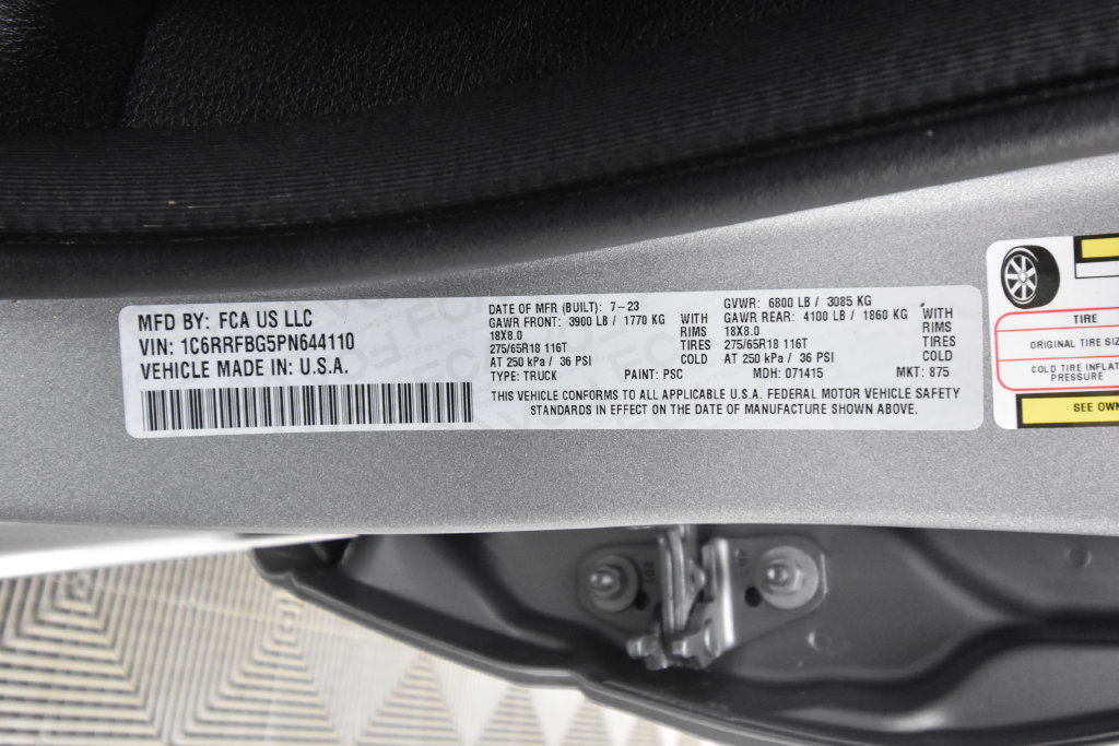 Used 2023 RAM 1500 Big Horn AWD/4WD image 24