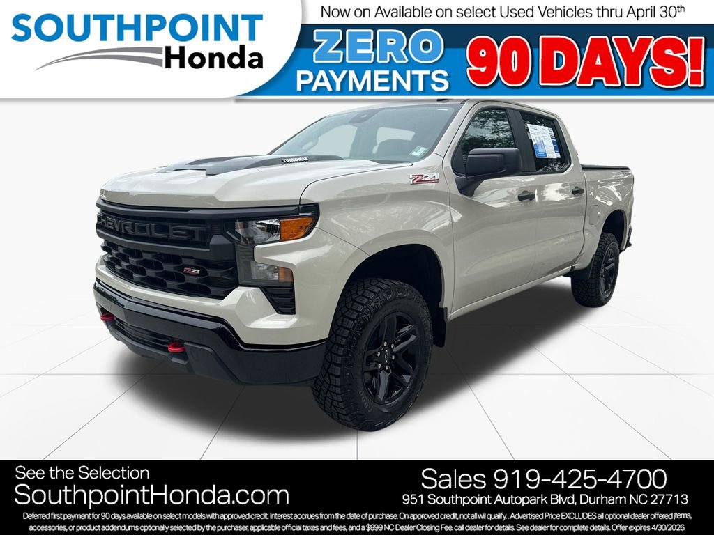 Used 2026 Chevrolet Silverado 1500 Custom Trail Boss AWD/4WD image 3