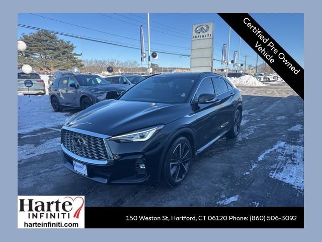 Certified 2023 INFINITI QX55 Luxe w/ Cargo Package image 1